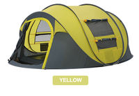 Tente pop-up CLM pour l'extérieur, tente pliable imperméable, tente familiale ultralégère, portable, étanche, pour le camping