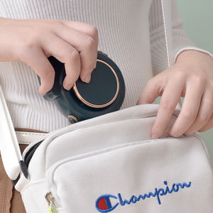 2025ABS de pie Durable gran salida de aire Personal eléctrico 3 pasos viento USB recargable bolsillo Mini cuello ventilador portátil - Product Image 2