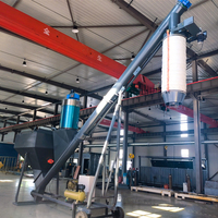 Système de remplissage de camion en vrac de convoyeur de tarière de ciment de prix usine de SDDOM Machine de chargeur en vrac avec la capacité de 10 à 150 Tph