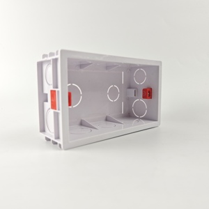 Venta al por mayor 86mm 146mm Single Double PC Wall Surface Mount Switch Socket MK Box - Product Image 5