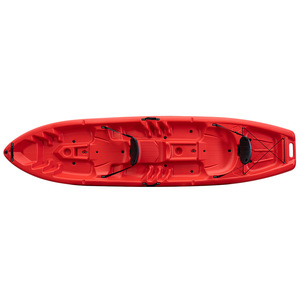 Kayak inflable para 3 personas, 4m+, barco de pesca duradero para lagos, ríos, uso universal - Product Image 4