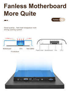 Terminal POS révolutionnaire: deux écrans 18.5 "/11.6", conception intégrée, Intel J6412, <span class=keywords><strong>J4125</strong></span>, options Core I3/i5 - Product Image 4