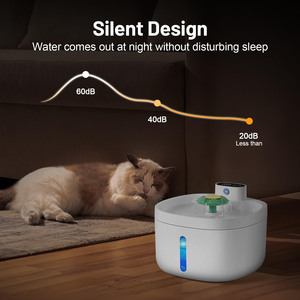 BPA-free 4 <b>Filter</b> System Automatic Pet Dog Cat Drinking <b>Water</b> Fountain - Product Image 2