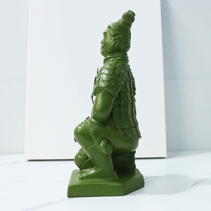 Venta al por mayor personalizado Mini resina terracota guerreros esculturas artesanías estatuas recuerdos figuritas decoración del hogar regalos promocionales - Product Image 5