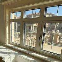 Fenêtres pliantes européennes Klein pour maison passive, cadre en aluminium, design moderne, rupture de pont thermique, chambre à coucher