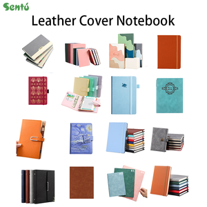 Agenda en cuir A5 avec reliure spirale, coffret cadeau, ensemble <span class=keywords><strong>de</strong></span> fournitures <span class=keywords><strong>de</strong></span> <span class=keywords><strong>bureau</strong></span>, cadeau d'entreprise haut <span class=keywords><strong>de</strong></span> gamme, vente en gros - Product Image 5