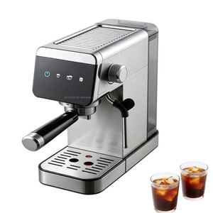 เครื่องชงกาแฟสแตนเลส 15/19/20 บาร์ พร้อมแผ่นอุ่น ควบคุมด้วยระบบสัมผัส ชงได้ทั้งแก้วเดี่ยวและแก้วคู่ เครื่องชงกาแฟเอสเพรสโซกึ่งอัตโนมัติ - Product Image 3