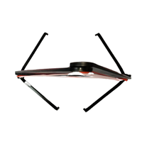 Triangle de signalisation d'urgence pour voiture écologique, trois triangles réfléchissants, matériau PS&HIPS/AS&ABS, 400g, circulation