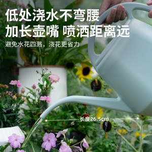 Arrosoir en plastique Aridoo 4L à long bec, durable, pour jardin extérieur, fleurs et légumes - Product Image 2