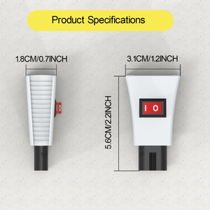 Saklar pelindung daya untuk Xbox seri X/PS4/PS4 Slim/<span class=keywords><strong>PS3</strong></span>/PS5 adaptor tombol sakelar nyala/mati konsol - Product Image 5