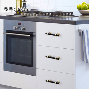 Lccdis Modern Minimalist Long Cabinet Door Handles Black Bar Shape <b>Wardrobe</b> Furniture <b>Hardware</b> Durable Aluminum Alloy Zinc Alloy - Product Image 3