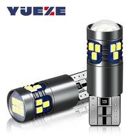 Ampoule LED W5W T10 168 194 Canbus sans erreur 18SMD 3030 Feux de signalisation de voiture Feux de dégagement Plaque d'immatriculation Lampe 6000K Blanc 12V