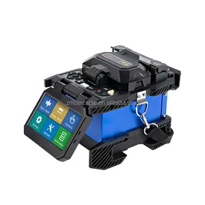 0rientek T44 T45 Optical Welding 4.3-inch Touch Screen Maquina De Fusao Empalmadora De Fibra Fusion Splicer With Fiber Cleaver