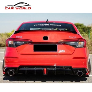 <b>Car</b> Bumper Lip for 2022 Body Kit ABS Plastic High Material 2023 Face Kit Front Lip Rear Lip Side Skirts - Product Image 3