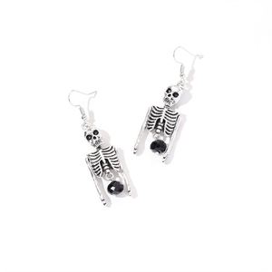 Fashion <b>Earring</b> Jewelry Halloween Jewelry Creative Skull Rhinestone Pendant Statement <b>Earrings</b> - Product Image 6