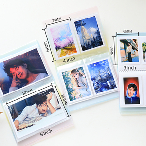 Ecofriendly Pvc <strong>Photo</strong> <strong>Album</strong> for 3 <strong>4</strong> <strong>6</strong> Inch Picture Large Capacity Multifunctional Image Card Tickets Storage - Product Image 2
