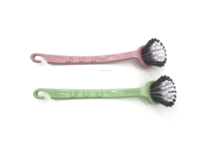 ISO9000 Fabrik kleine Scrub ber Bürste Geschirrs pül küche Geschirr bürste, schlanke Griff Geschirr reinigungs bürste, 2asst - Product Image 2