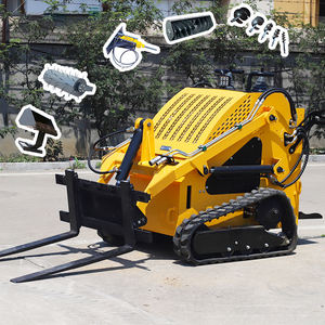 200Kg-350Kg Mini-Slipstuurlader Met Hulpstukken Rupsbandlader Met Motorpomp En Plc-Kerncomponenten - Product Image 3