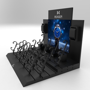 Biểu tượng tùy chỉnh sang trọng đồng hồ hiển thị đứng đồng hồ hiển thị gối MDF tủ đồng hồ hiển thị - Product Image 5