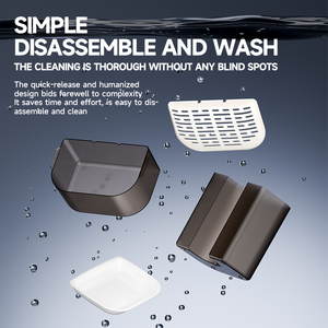 Distributeur d'eau intelligent pour animaux de compagnie, chauffage intelligent de la température, nettoyage propre et sale pour les animaux de compagnie, réservoir d'eau propre 4,5 L, réservoir d'eaux usées 2 L - Product Image 6