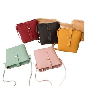 Adjustable Strap Genuine Leather Bucket Hand Bag Custom Printed Logo Large Ladies Casual Shoulder Bag For Spring Fashion - Product Image 1