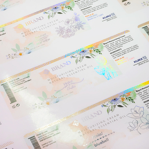 Tùy Chỉnh Không Thấm Nước Ba Chiều Lá Nhãn Cho Mỹ Phẩm Chai Jar Tinh Dầu Dán Vẻ Đẹp Kem Bao Bì Giải Pháp - Product Image 2