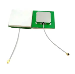 35*35mm Iridium ceramic antenna with 1.13mm micro cable to UFL