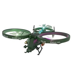 Bọ Cạp máy bay chiến đấu bay không người lái điều khiển từ xa nhựa cố định cánh UAV Đèn LED chụp ảnh trên không sinh viên đồ chơi RC máy bay theo tôi - Product Image 2