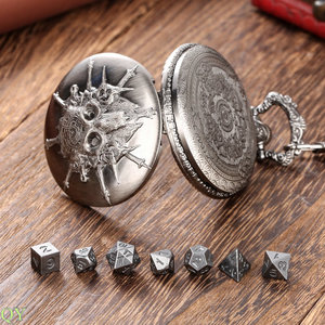 YY เคสนาฬิกาโลหะแบบพกพาแนวแฟนตาซีพร้อมอุปกรณ์เสริมสำหรับสะสมบนโต๊ะพร้อมดีไซน์แบบย้อนยุค - Product Image 4