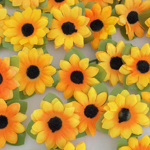 Fábrica de Flores Meiyu, Girasol Artificial Colgante, Flor de Seda Amarilla, Decoración para Bodas y Hogar - Product Image 1