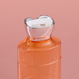 Botella PET Cuadrada Acanalada de 250ml, Dispensador de Lujo para Champú, Gel, Loción y Jabón Corporal en Rosa y <span class=keywords><strong>Verde</strong></span>, con Tapa de Disco Bidisc Dorada o Plateada - Product Image 3