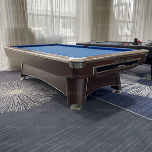 Usine B2B American-Style 9-Ball Tables de <span class=keywords><strong>billard</strong></span> Cadre en bois de haute qualité Tissu imperméable Couleurs personnalisées Commandes en gros pour les clubs de gym - Product Image 3
