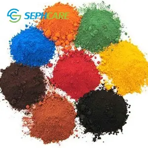 Fabrikant Groothandel Cosmetische Ijzeroxide Pigment Mat Oxide Rood Geel Blauw Groen Pigment