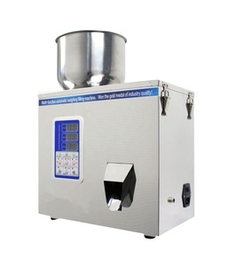 Machine de pesage et de remplissage automatique à vibration pour poudres et granulés, capacité 1-200g, pour table de travail - Product Image 2