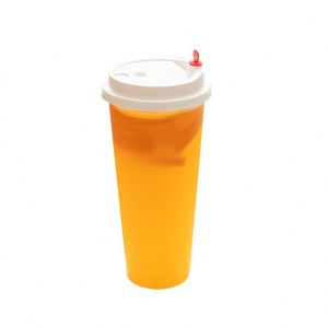 Gobelet en plastique transparent givré de haute qualité, personnalisé, jetable, avec couvercle, pour boissons froides, champagne, bière - Product Image 5