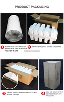 Cylindre acrylique personnalisé pour fête de mariage, présentoir de piédestal, cylindre acrylique clair/blanc, pilier de plinthe pour mariage