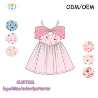 Robe Tutu d'été Ruidian pour petites filles, jupe débardeur personnalisée à imprimé Cowgirl Western, tenue décontractée pour anniversaire de tout-petits