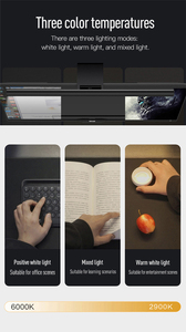 Đèn Đọc Sách Thanh Màn Hình Để Bàn PC Mỏng Đèn Màn Hình Máy Tính Treo <span class=keywords><strong>USB</strong></span> Thanh Đèn Màn Hình <span class=keywords><strong>LED</strong></span> Thông Minh Chơi Game - Product Image 5