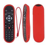 Nueva funda protectora de silicona de color fluorescente para control remoto de TV SK Q