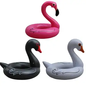 Bouée de natation gonflable pour enfants, anneau de haute qualité en PVC, piscine cygne, meilleur cadeau, nouveau