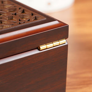 Caja de embalaje de joyería de madera personalizada de lujo Ramadán de Oriente Medio con material de madera/EVA Tamaño personalizable y servicio de OEM de color - Product Image 6