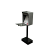 Boîte aux lettres extérieure autoportante en acier galvanisé avec serrure électronique à combinaison, grande capacité, revêtement poudré, pour colis et livraisons postales