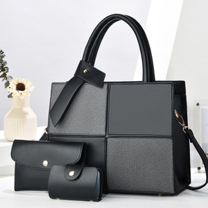 WEEKS SH0424 Nouveau sac à bandoulière pour femme en <span class=keywords><strong>cuir</strong></span> PU avec deux sangles, doublure en polyester, fermeture éclair - Sac à main <span class=keywords><strong>de</strong></span> luxe <span class=keywords><strong>de</strong></span> haute qualité - Product Image 1