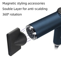 Sèche-cheveux professionnel haute vitesse de qualité supérieure et sûr, avec moteur BLDC, petite taille 1200W, personnalisé en usine, best-seller