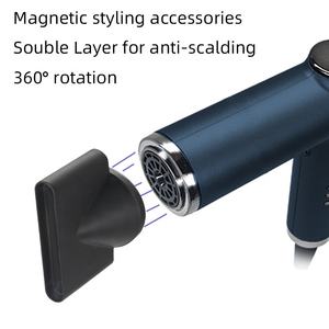 Sèche-cheveux professionnel <span class=keywords><strong>1200W</strong></span> petite taille, sèche-cheveux de haute qualité et sûr, moteur Dc, <span class=keywords><strong>brosse</strong></span> pour cheveux - Product Image 3