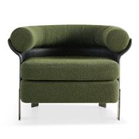 Fauteuil Boucle de style moderne de luxe chaise longue monoplace salon meubles d'hôtel fauteuil confortable meubles