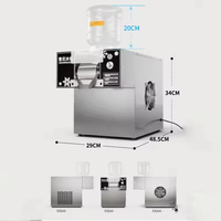 Mini machine à glaçons efficace de flocon de neige de crème glacée comestible fleur de neige de lait de chocolat faisant la Machine