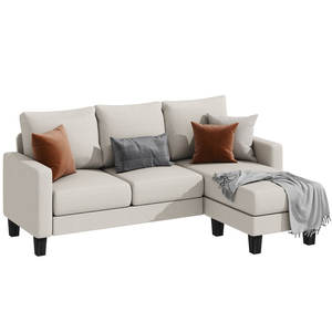 Ensembles de canapés de salon au design moderne Divan modulaire sectionnel en tissu et <span class=keywords><strong>cuir</strong></span> Canapé Afra Tobia <span class=keywords><strong>Scarpa</strong></span> Soriana - Product Image 5