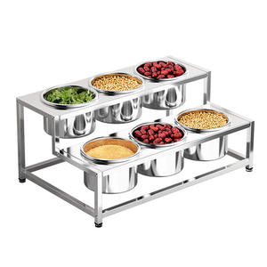 Stainless Steel Multi Layer <b>Spice</b> <b>Rack</b> 16 Compartment Kitchen Condiment Storage <b>Organizer</b> For Commercial Use - Product Image 1