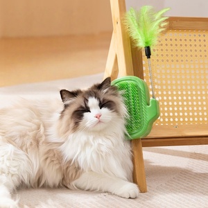 Último diseño de juguete para gatos con forma de Cactus, rascador para el alivio de la picazón, juguetes de hierba gatera de Material PP de alta calidad para gatos en gran oferta - Product Image 1